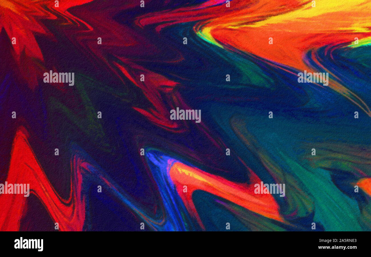 Colorful Oil Painting Abstract Art Texture With Brush Strokes