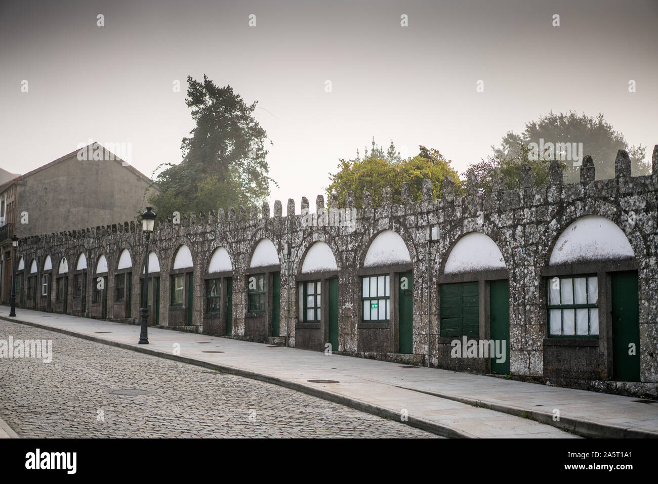 Pazo de Cotón, Negreira. La Coruña province, Galicia, Spain Stock Photo