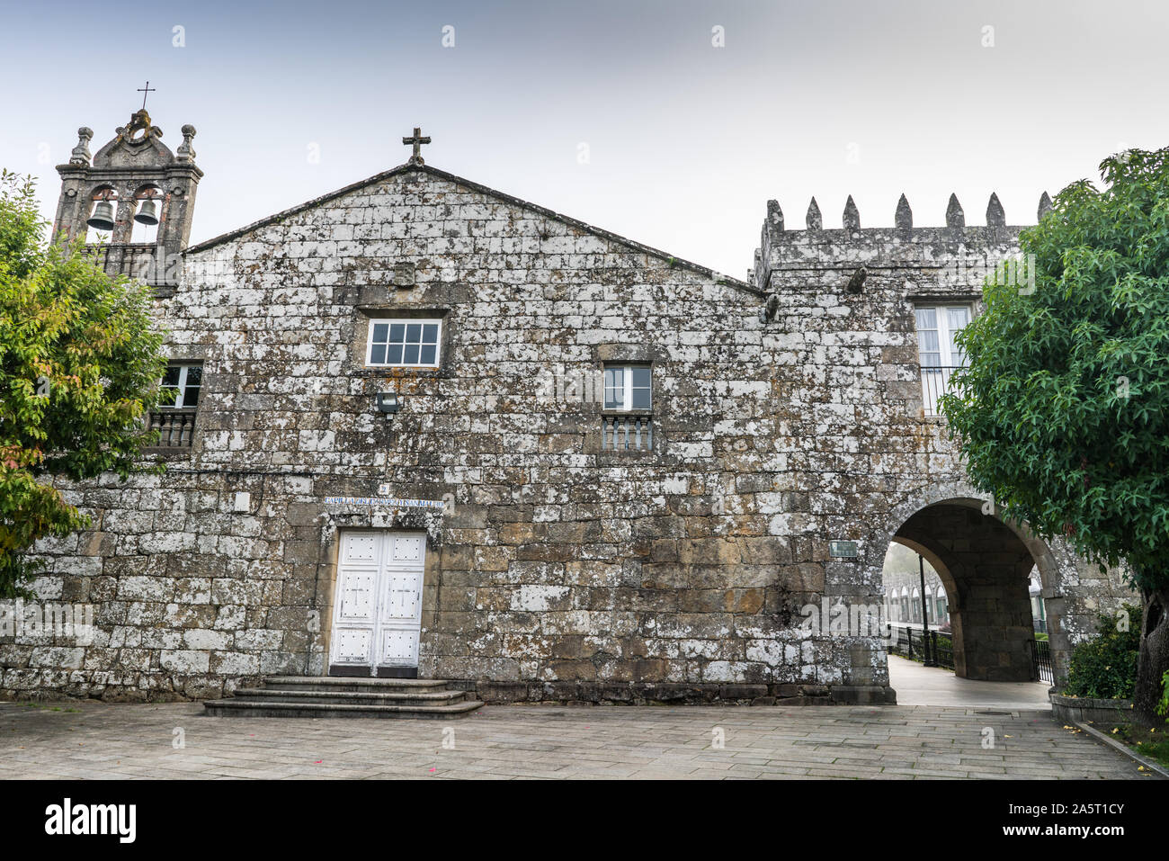 Pazo de Cotón, Negreira. La Coruña province, Galicia, Spain Stock Photo