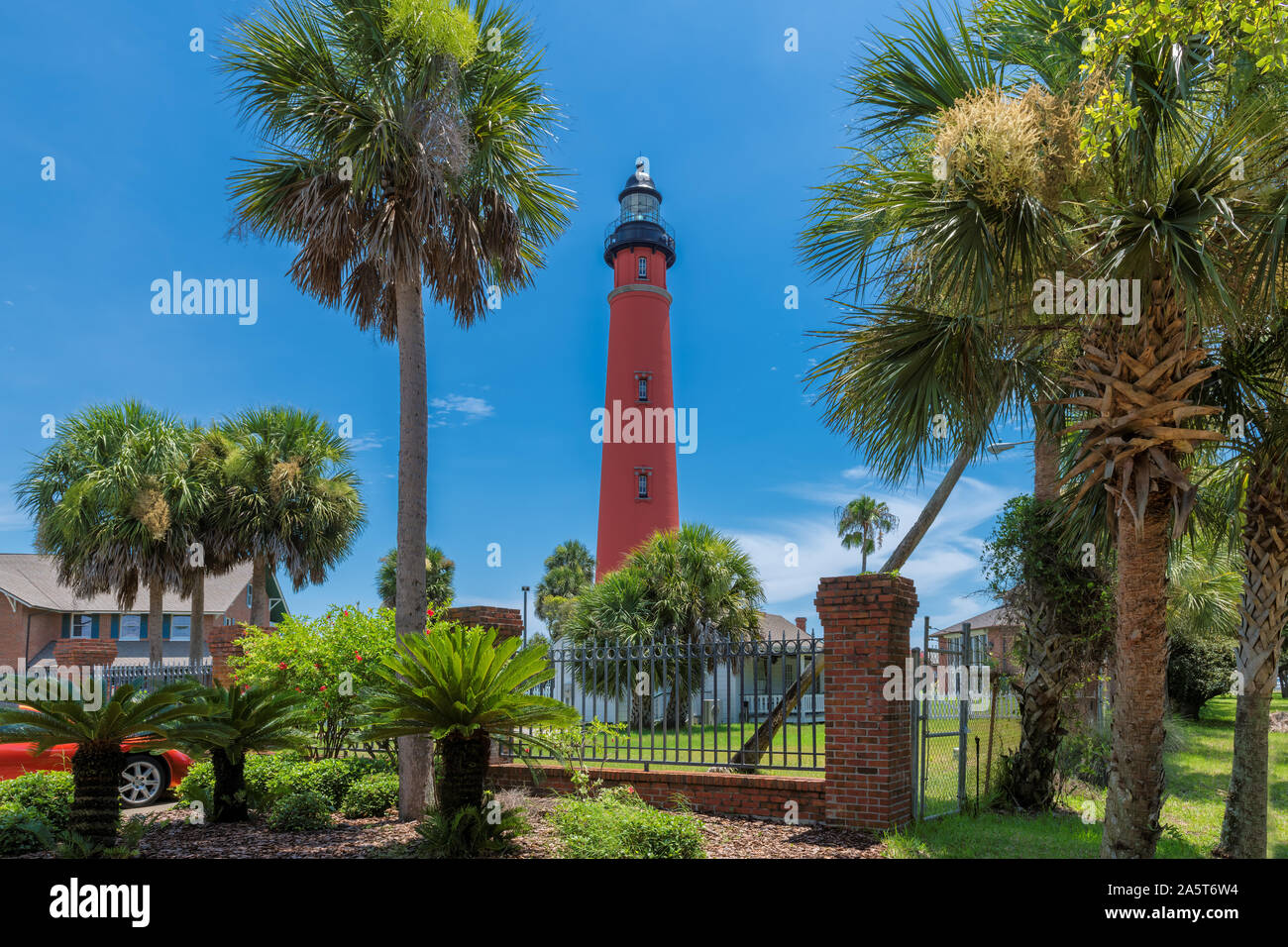 Ponce Inlet Lighthouse, Daytona Beach, Florida Stock Photo Alamy