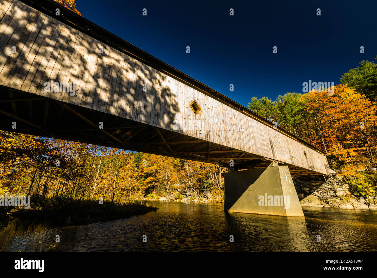 Scott Covered Bridge Townshend, Vermont, USA Stock Photo Alamy