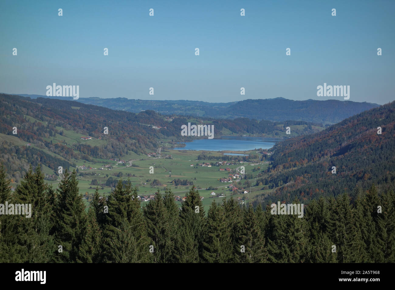 autumn in the german allgäu Stock Photo - Alamy