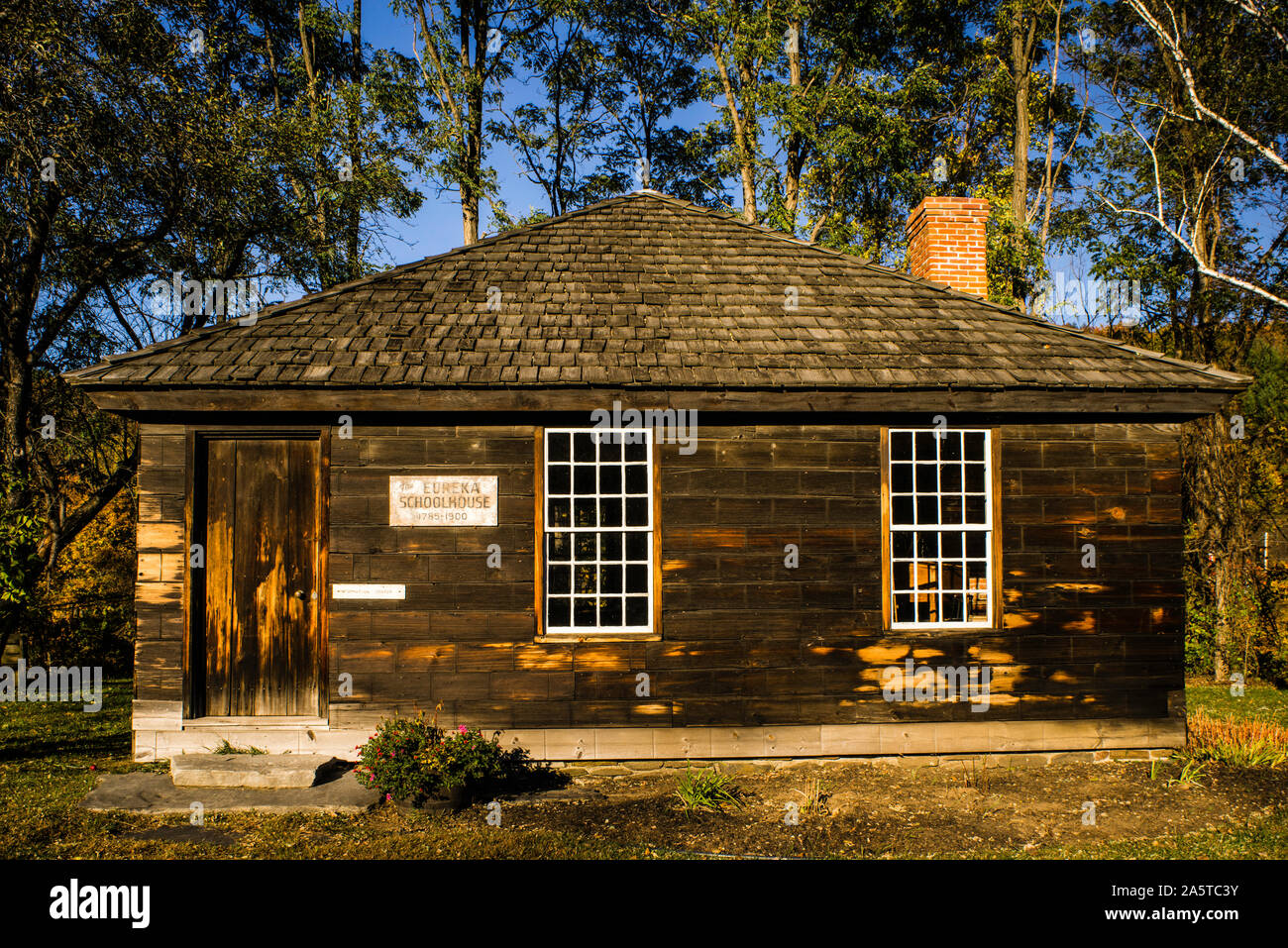 Eureka Schoolhouse Springfield, Vermont, USA Stock Photo Alamy