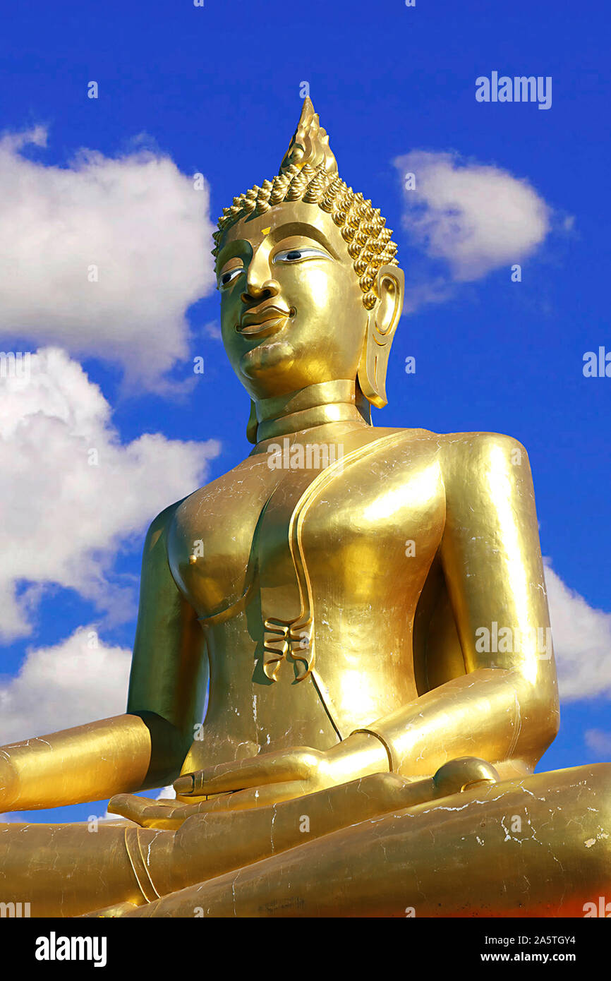 Big Buddha in Pattaya, Chon Buri, Thailand Stock Photo