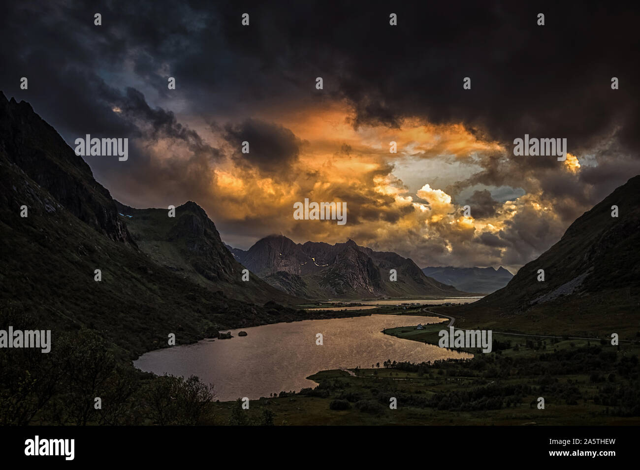 Lofoten islands Stock Photo