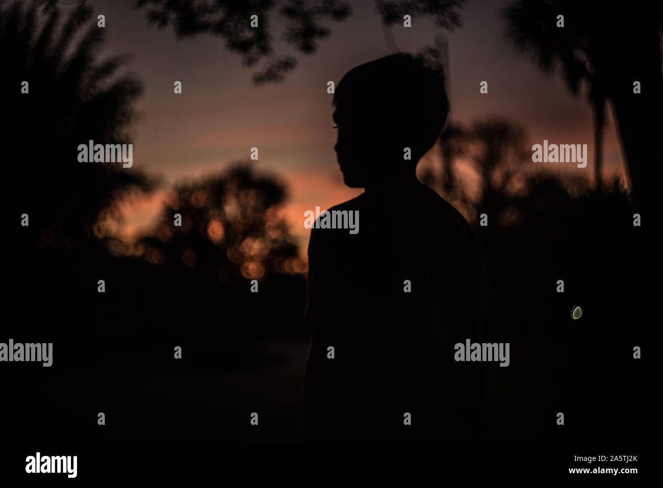 Black boy silhouette hi-res stock photography and images - Alamy