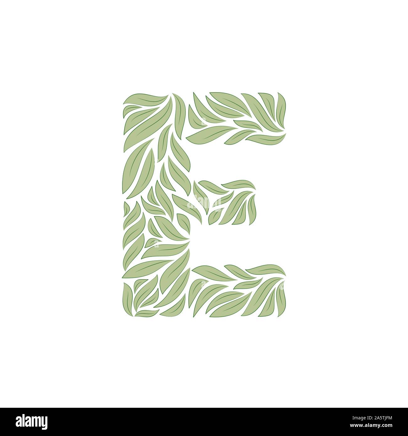 Ornamental letter E on white Stock Vector Image & Art - Alamy