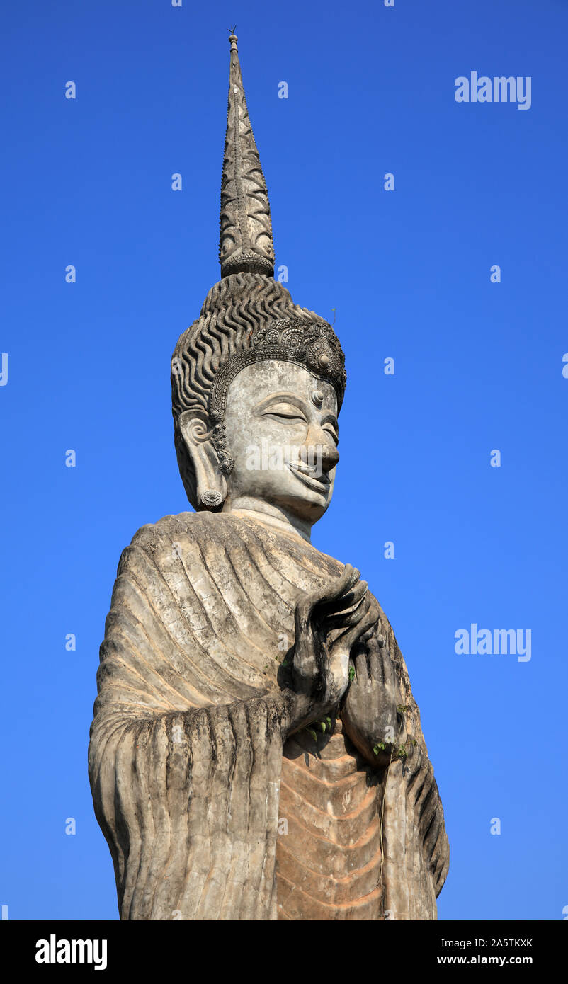 Statuen im Buddha Park in Nong Khai, Thailand, Asien Stock Photo