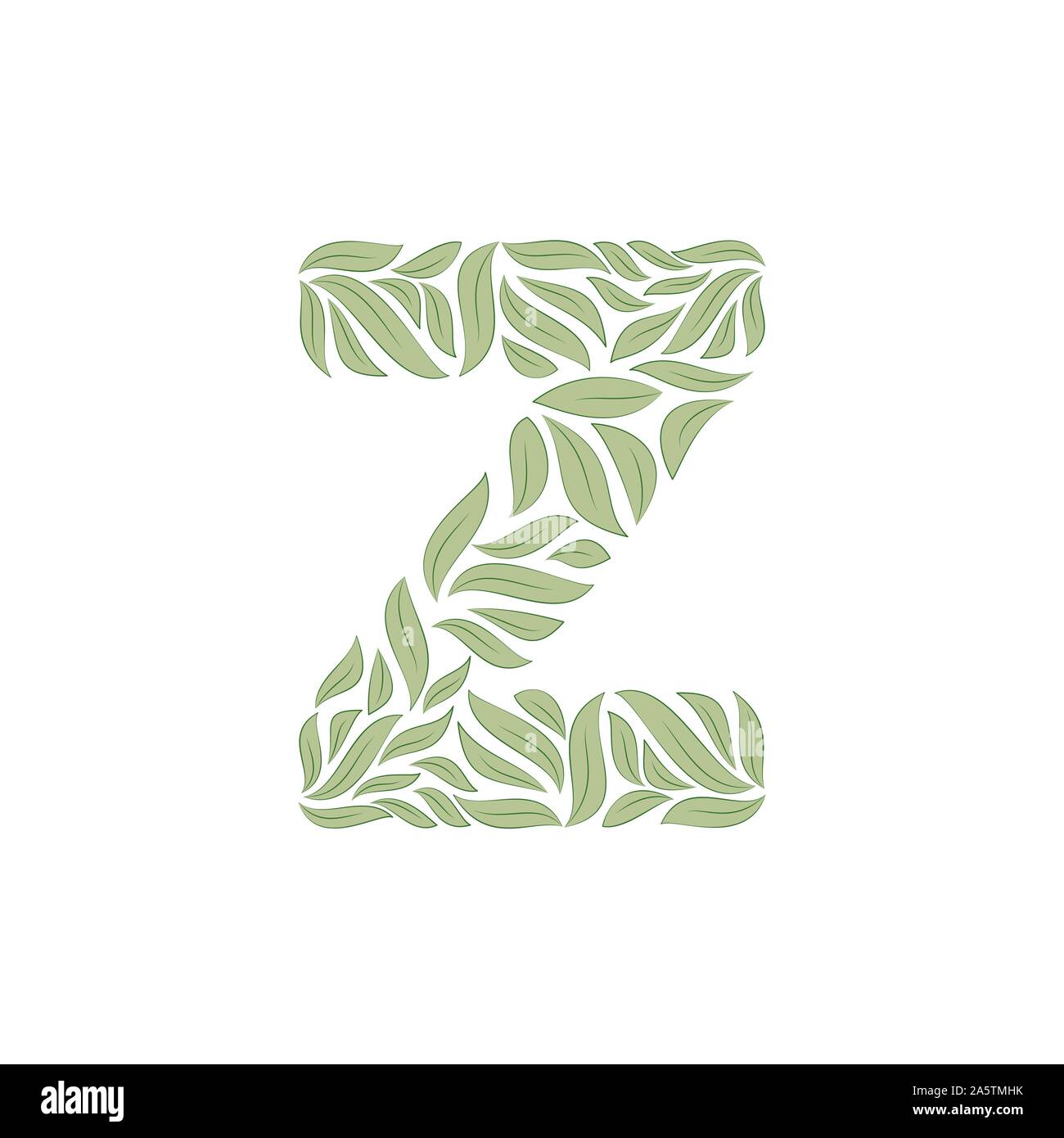 Ornamental letter Z on white Stock Vector Image & Art Alamy
