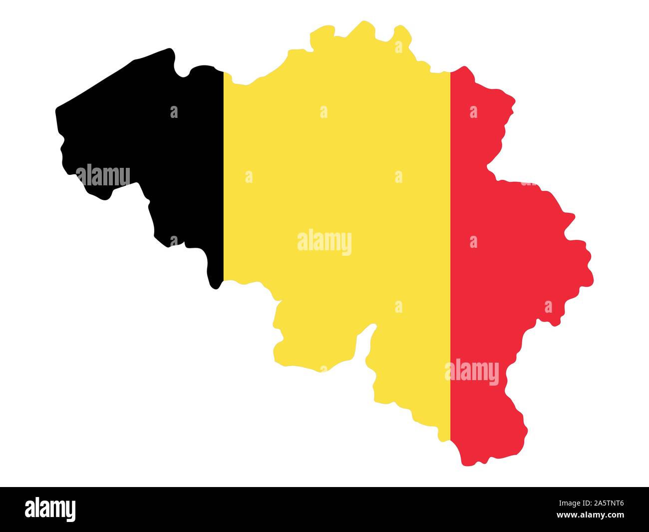 Map of belgium eps hi-res stock photography and images - Alamy