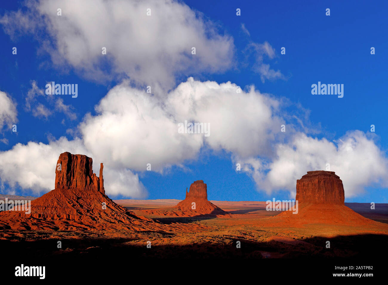 Monument Valley, Utah, Arizona, USA Stock Photo