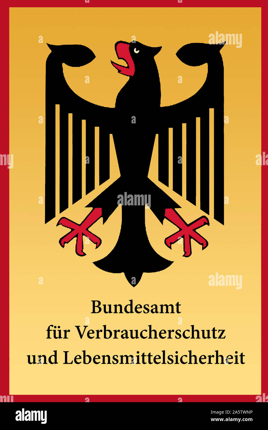 Schild Bundesamt für Verbraucherschutz und Lebensmittelsicherheit Stock Photo - Alamy