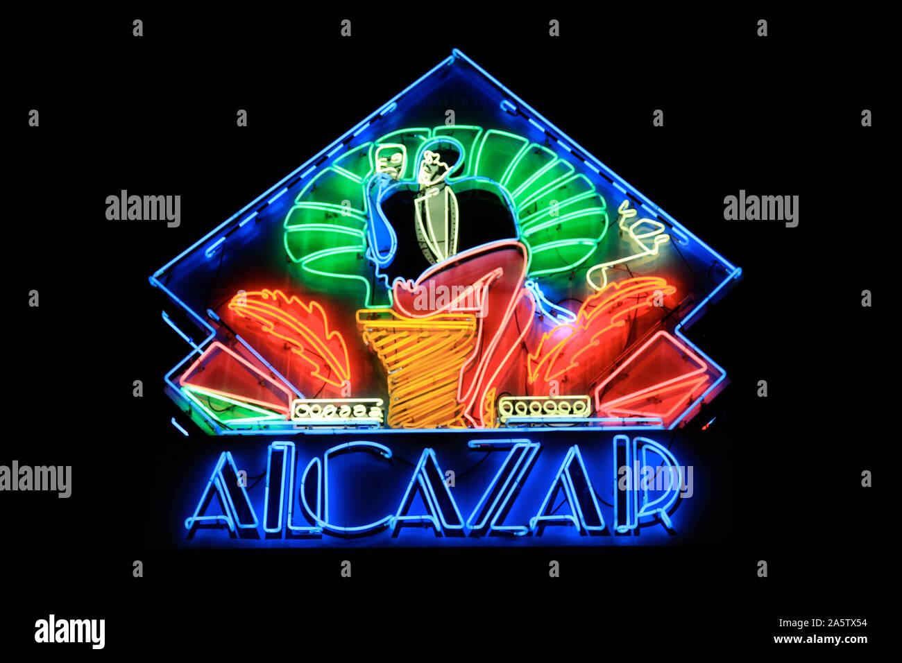 Alcazar Show in Thailand Stock Photo