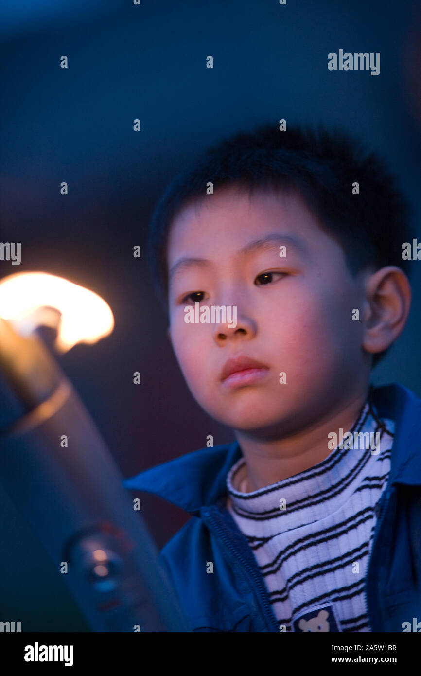 Child torch outdoors hires stock photography and images Alamy