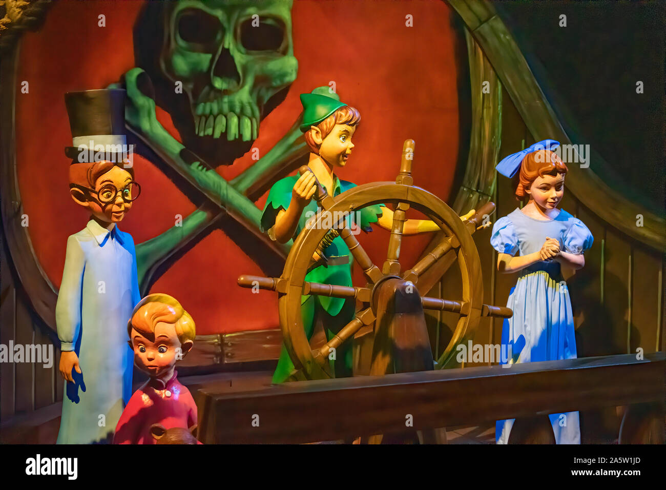 Peter Pan s Flight Disney World Florida Hi res Stock Photography And 