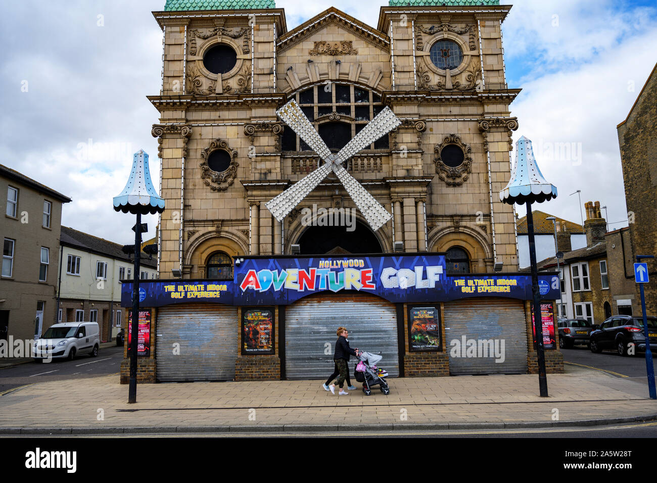 Windmill adventure golf great yarmouth hires stock photography and