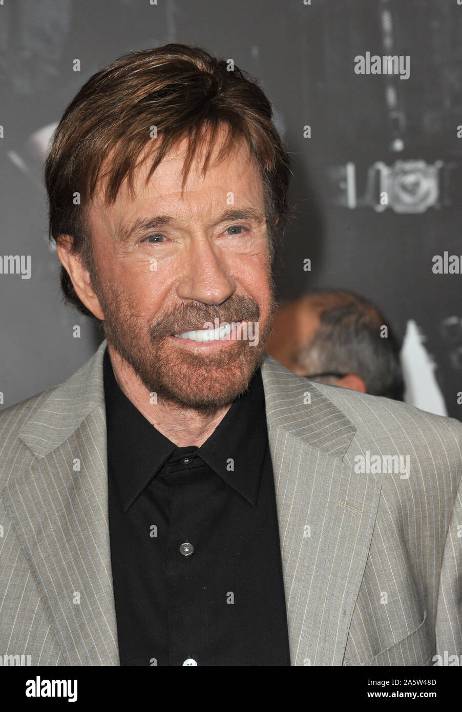 LOS ANGELES, CA. January 08, 2010: Chuck Norris at the Los Angeles premiere of his movie 'The Expendables 2' at Grauman's Chinese Theatre, Hollywood. © 2012 Paul Smith / Featureflash Stock Photo