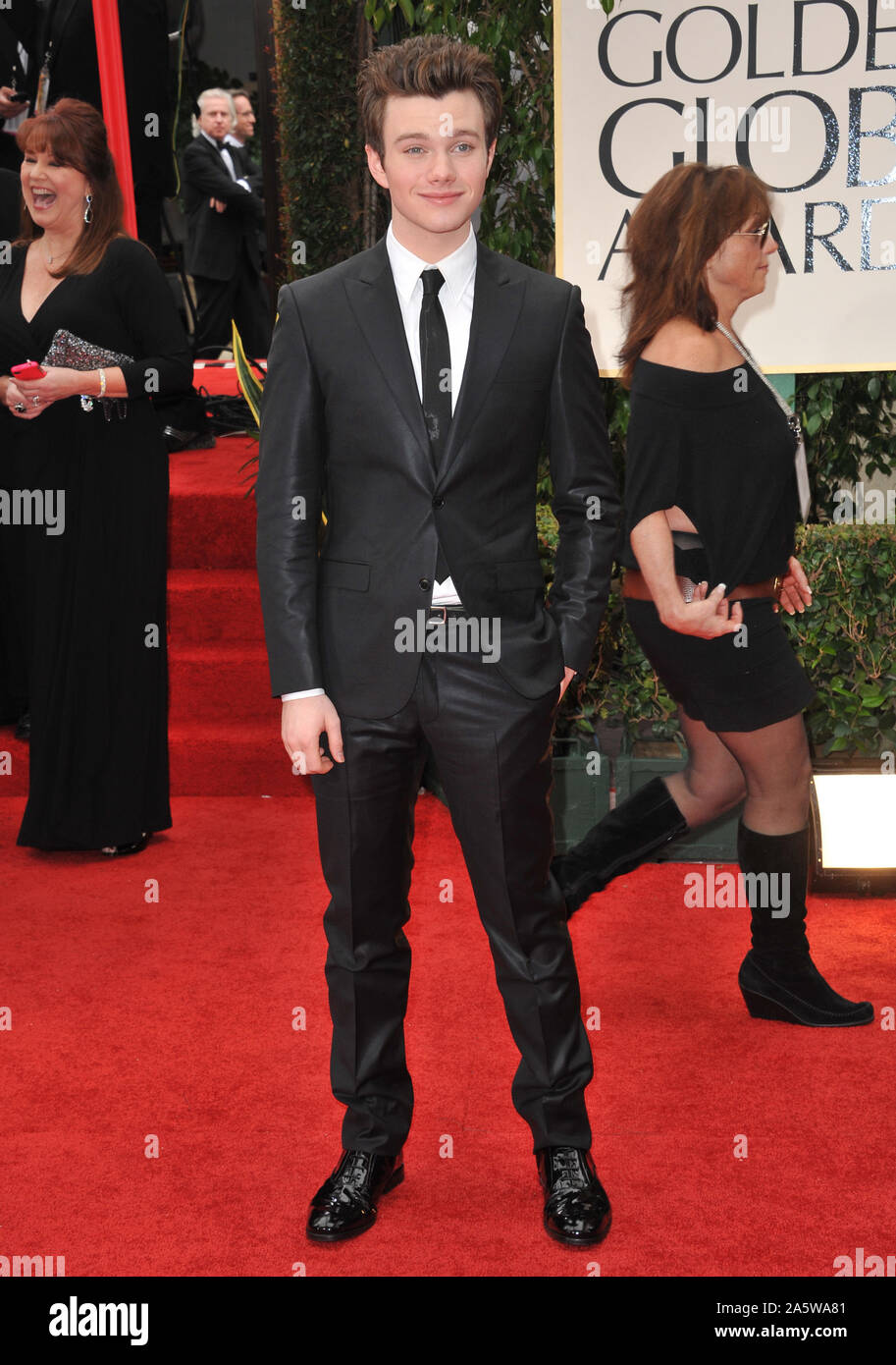 LOS ANGELES, CA. January 15, 2012 Chris Colfer at the 69th Golden Globe Awards at the Beverly LOS ANGELES, CA. January 15, 2012 Chris Colfer at the 69th Golden Globe Awards at the Beverly