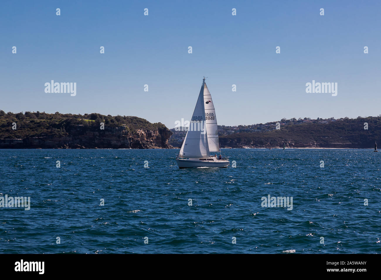Views of the Sydney Heads, crossing from Watsons Bay to Manly on the fast ferry which takes