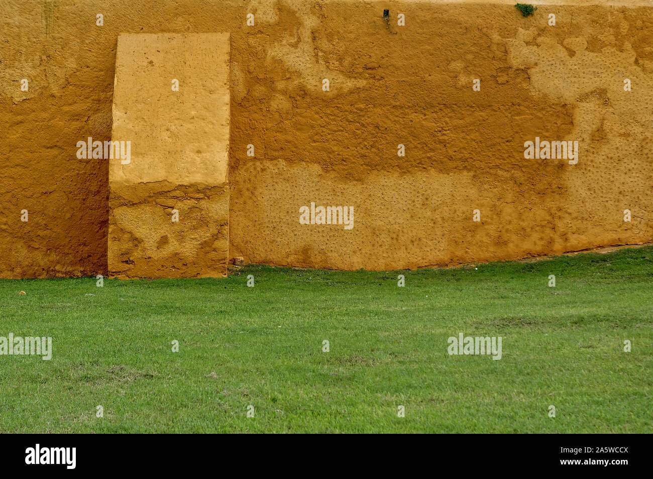 Izamal, Yucatan, Mexico: November 24, 2007: Izamal convent. Stock Photo