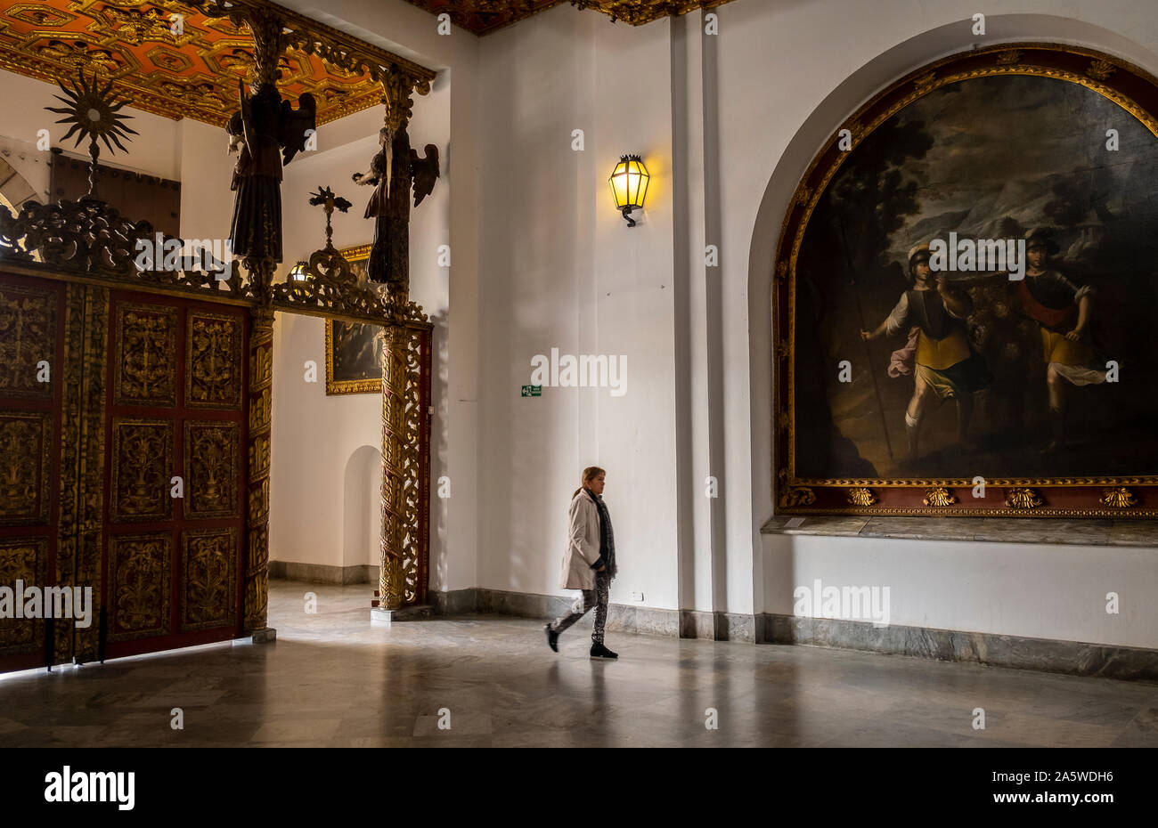 Capilla del Sagrario, Sagrario chapel, Bogota, Colombia Stock Photo