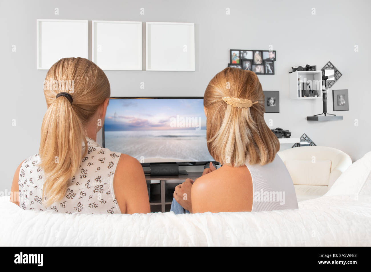 Their favorite tv series hires stock photography and images Alamy