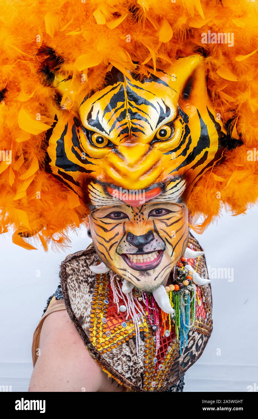 Dancer, Carnival, Barranquilla, Colombia Stock Photo