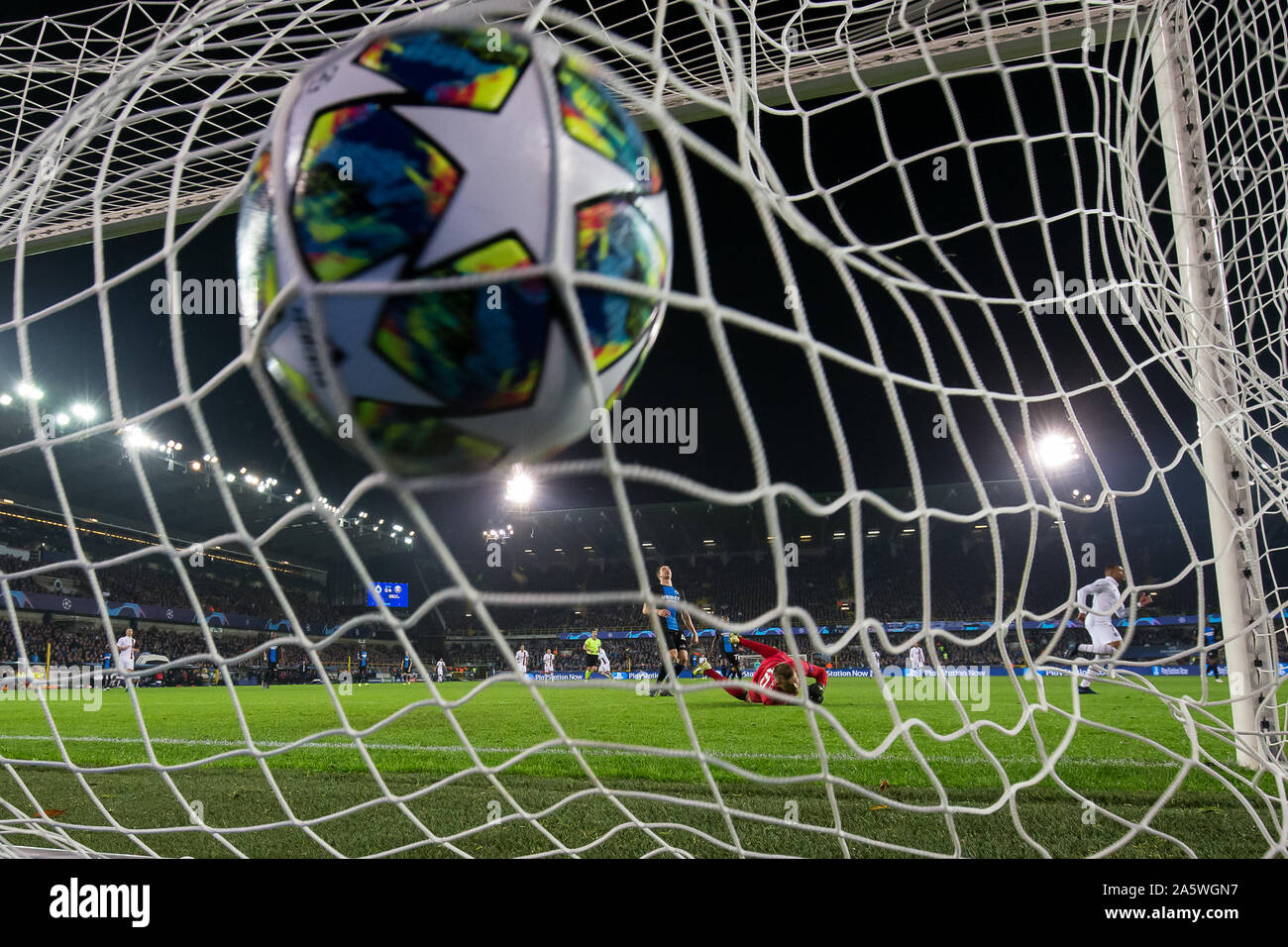 22 october 2019 Brugge, Belgium Soccer Club Brugge v PSG , UEFA