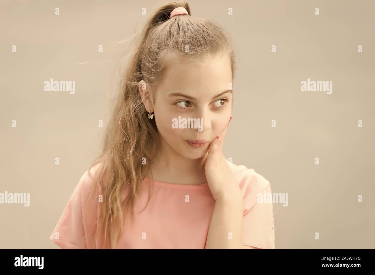 Ponytail Haircut Stock Photos Ponytail Haircut Stock Images