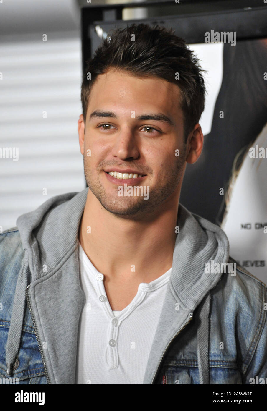 LOS ANGELES, CA. February 21, 2012: Ryan Guzman at the Los Angeles ...