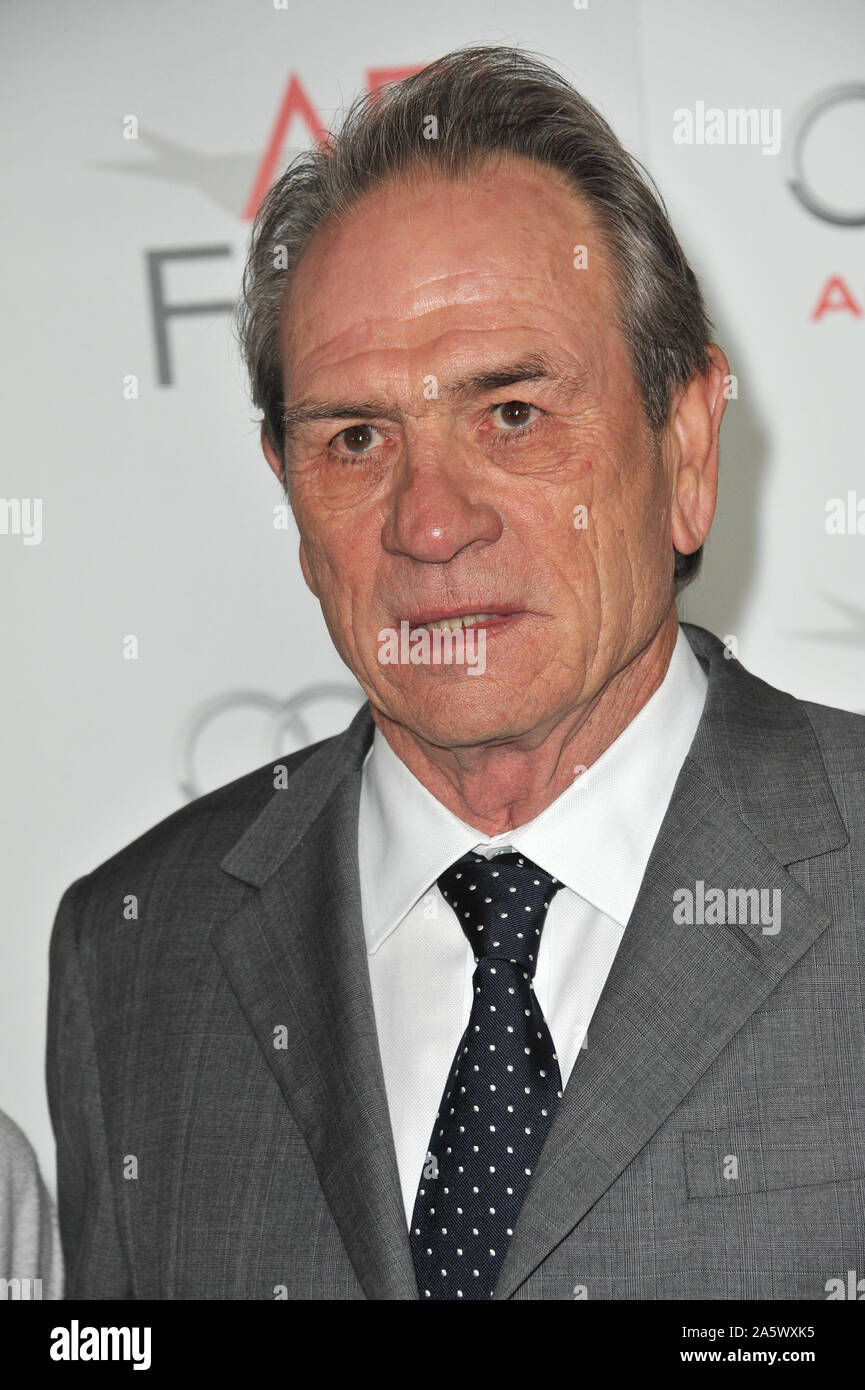 LOS ANGELES, CA. November 08, 2012: Tommy Lee Jones at the AFI Fest premiere of his movie 'Lincoln' at Grauman's Chinese Theatre, Hollywood. © 2012 Paul Smith / Featureflash Stock Photo
