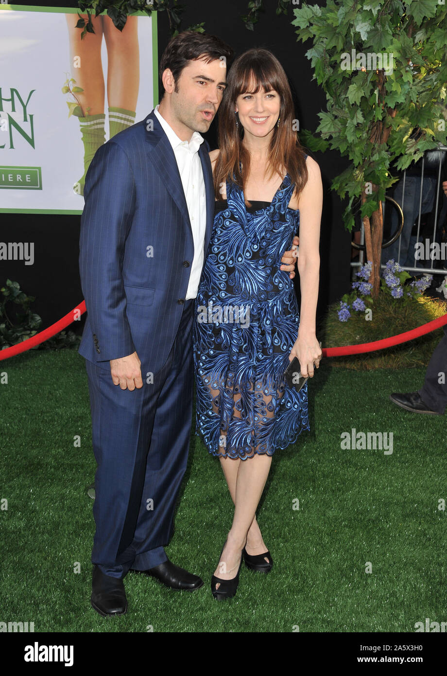 LOS ANGELES, CA. August 06, 2012 Rosemarie DeWitt & husband Ron