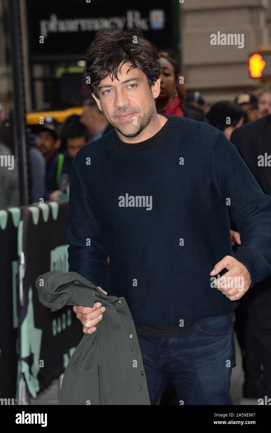 New York, NY, USA. 22nd Oct, 2019. Alfonso Gomez Rejon out and about