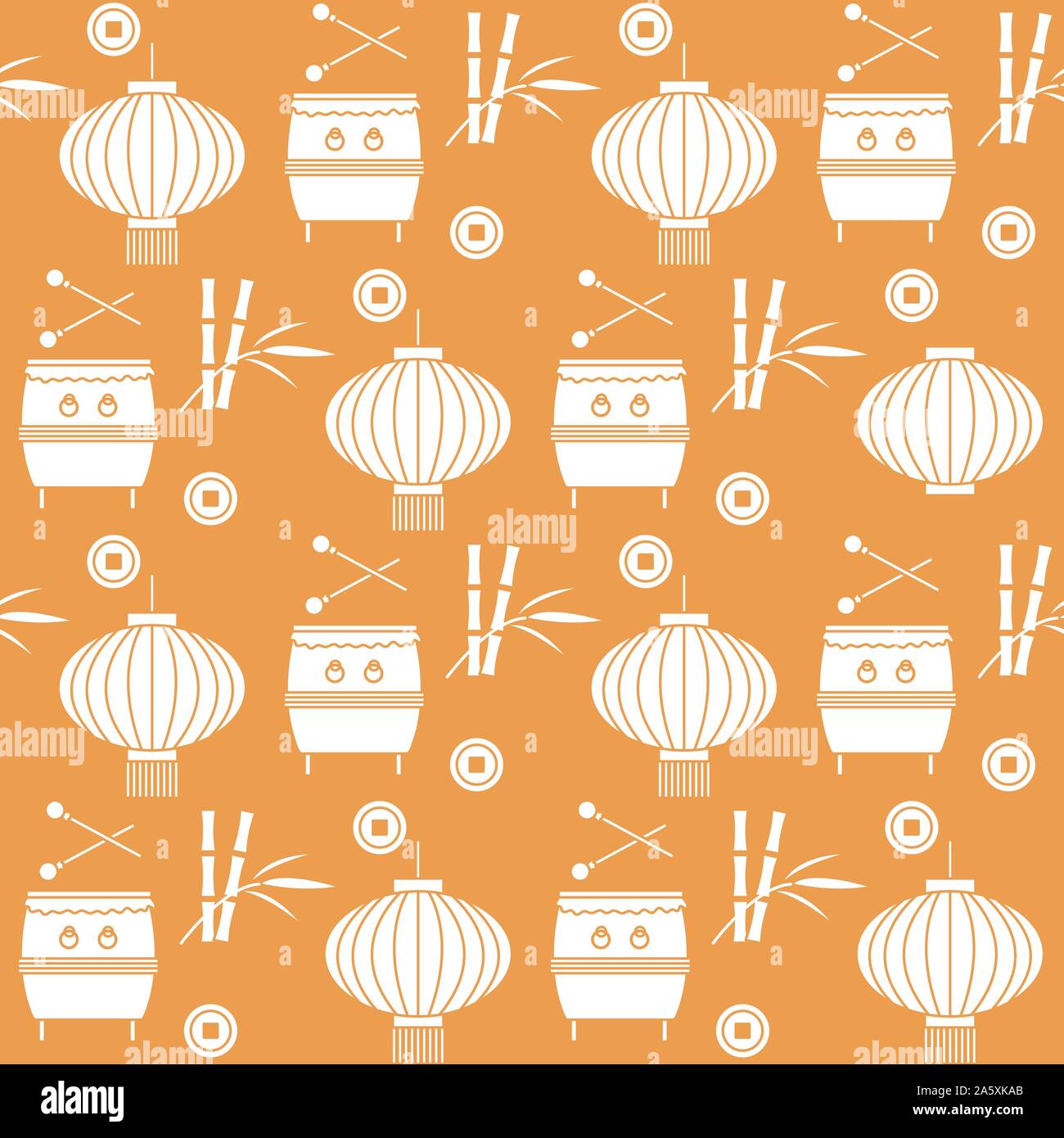 Traditional korean drum Stock Vector Images - Alamy