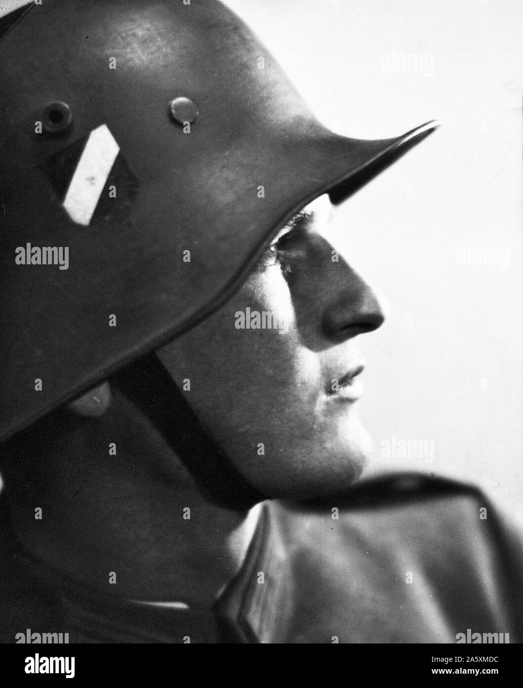 Eva Braun Photos - (album 1) -  Close up of German soldier ca. 1930s? Stock Photo
