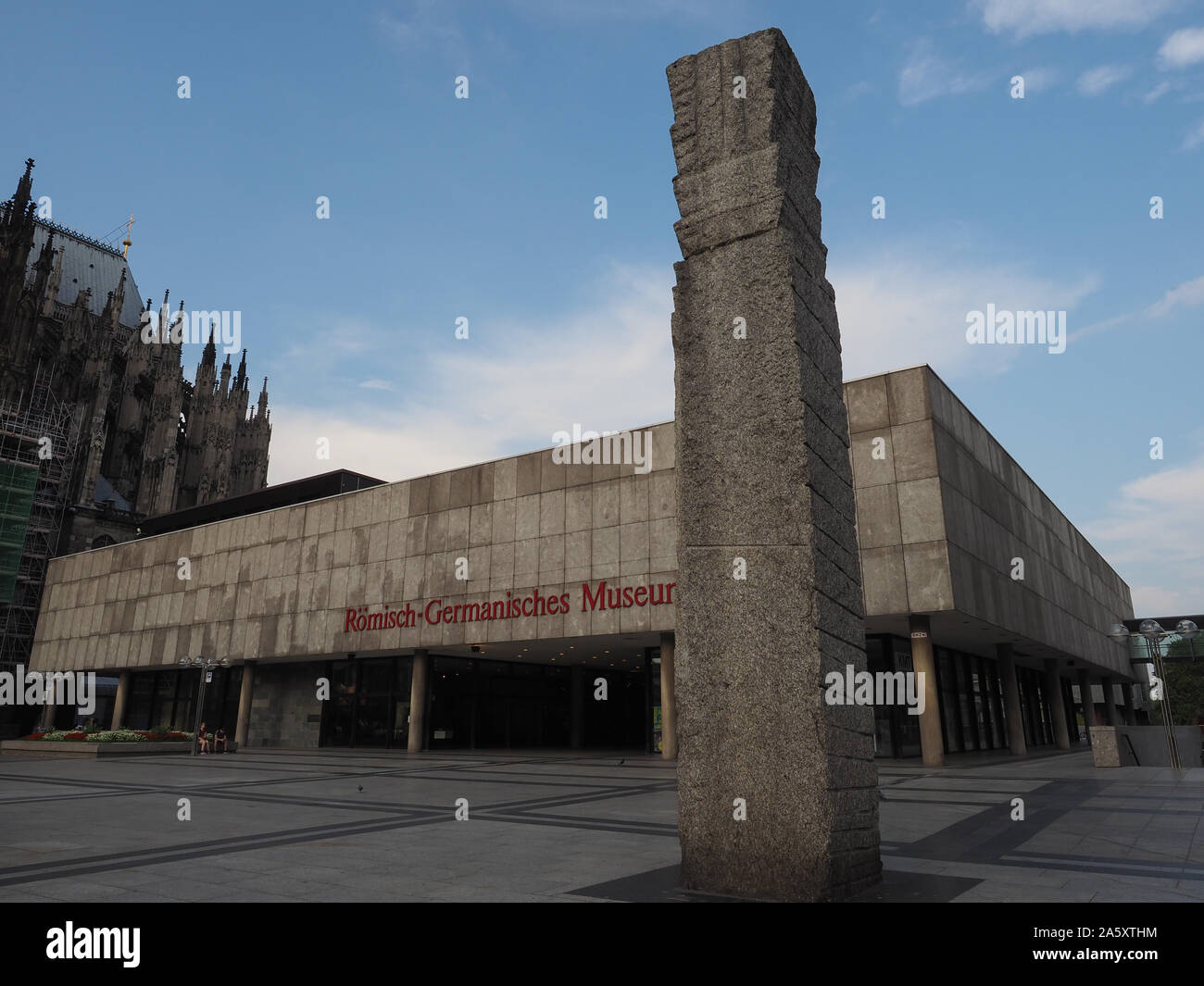 KOELN, GERMANY - CIRCA AUGUST 2019: Roemisch Germanisches (meaning Roman Germanic) museum Stock Photo