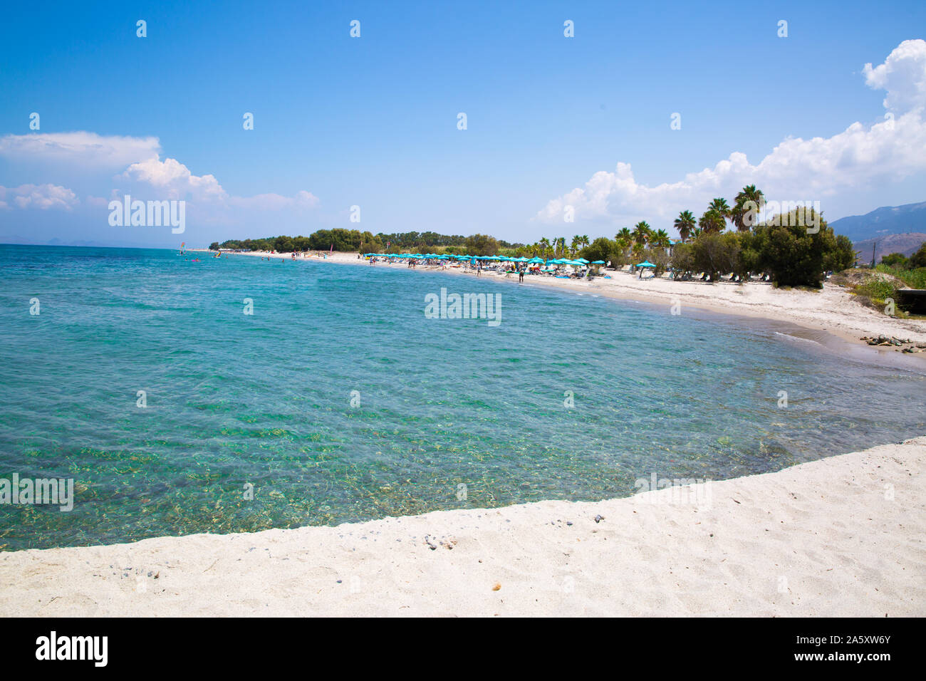 Kos island, Marmari beach, Greece. Stock Photo