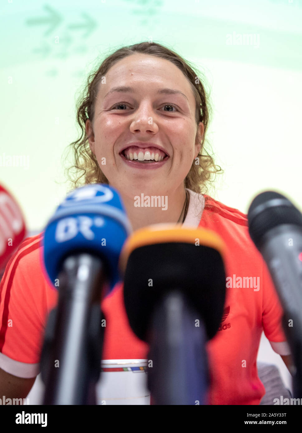 Planegg, Germany. 23rd Oct, 2019. Laura Dahlmeier, Olympic biathlon