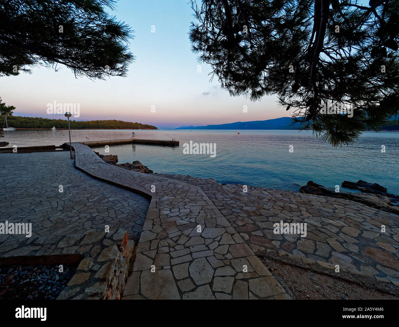 Vrboska, Hvar, Croatia. Stock Photo