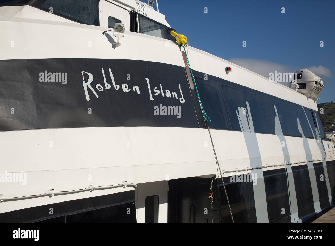 Robben Island Ferry , Cape Town, South Africa. Stock Photo