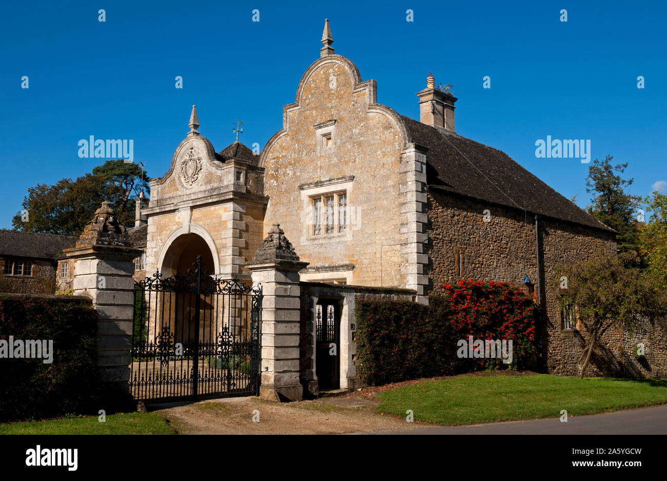 Sandford Park, Sandford St. Martin, Oxfordshire, England, UK Stock