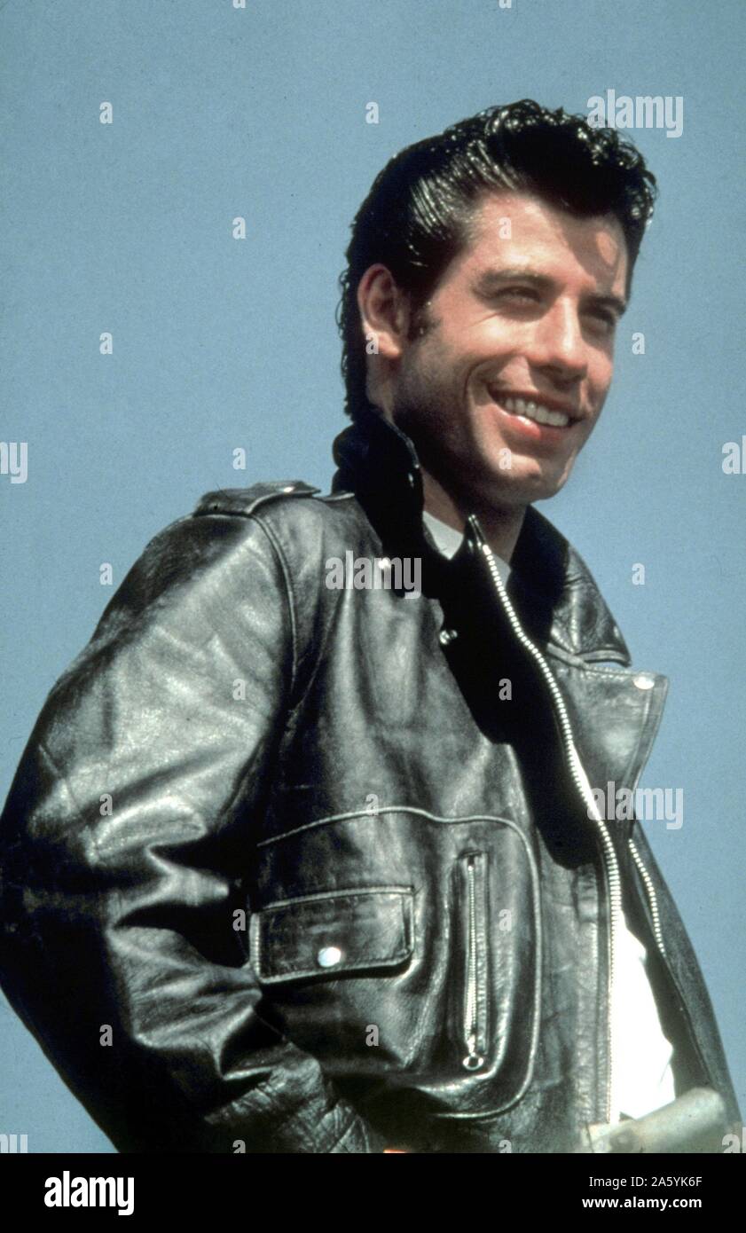 Grease Year : 1978 USA Director : Randal Kleiser John Travolta Stock Photo