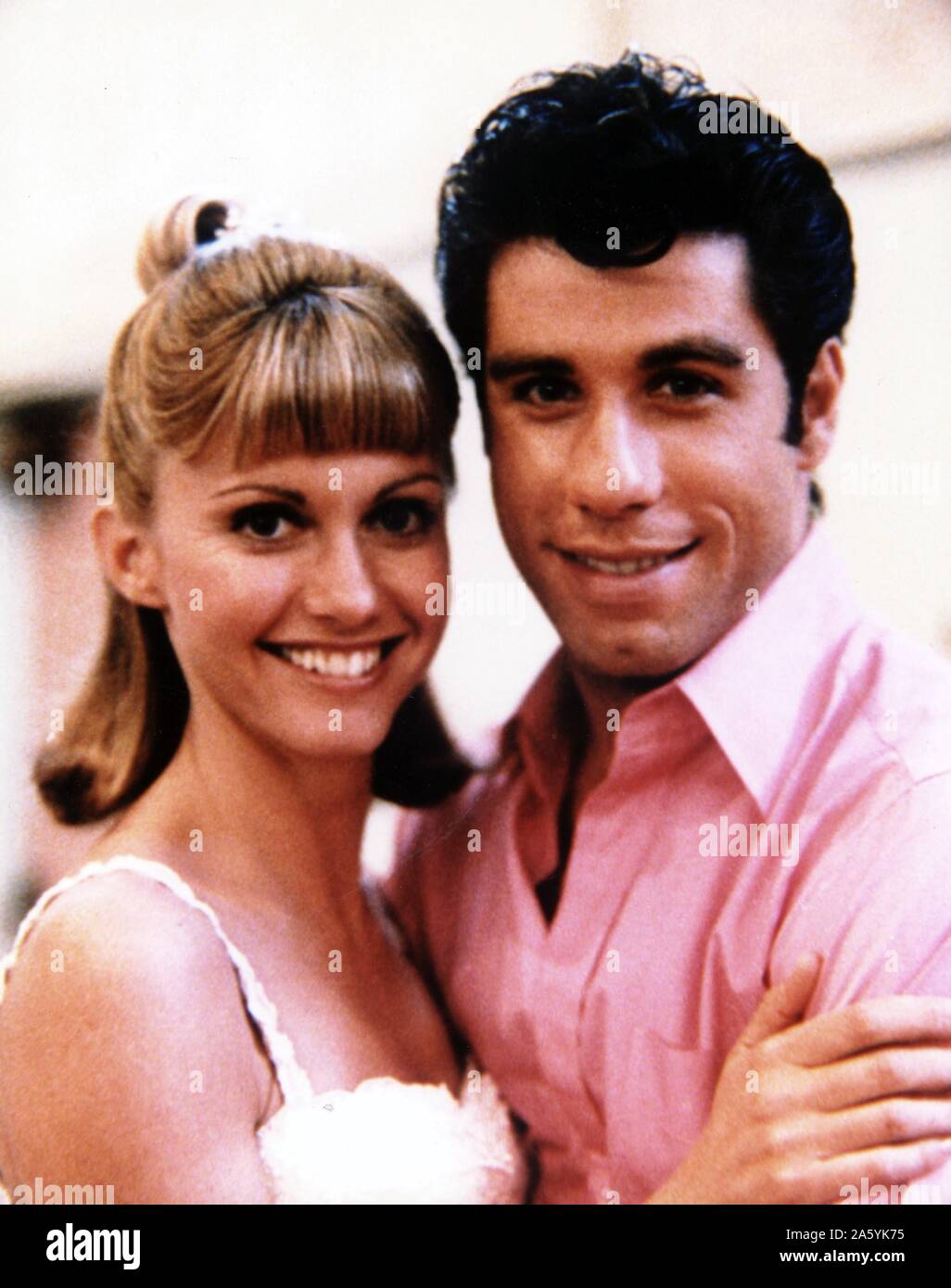 Grease Year : 1978 USA Director : Randal Kleiser Olivia Newton John, John Travolta Stock Photo