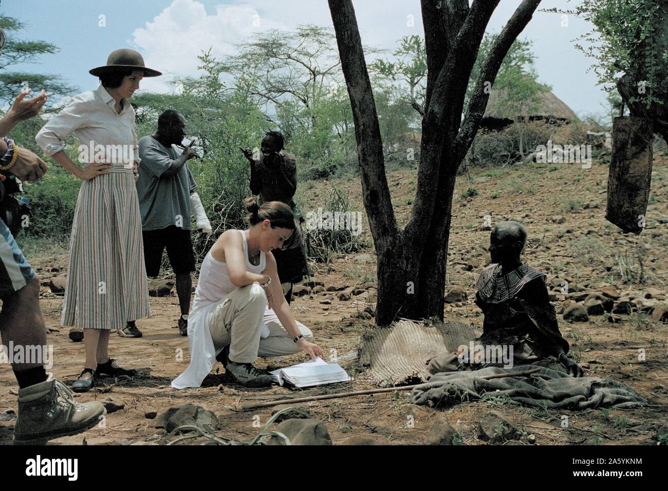 Nowhere in Africa Nirgendwo in Afrika  Year : 2001 Germany Director : Caroline Link Juliane Köhler, Karoline Eckertz Stock Photo
