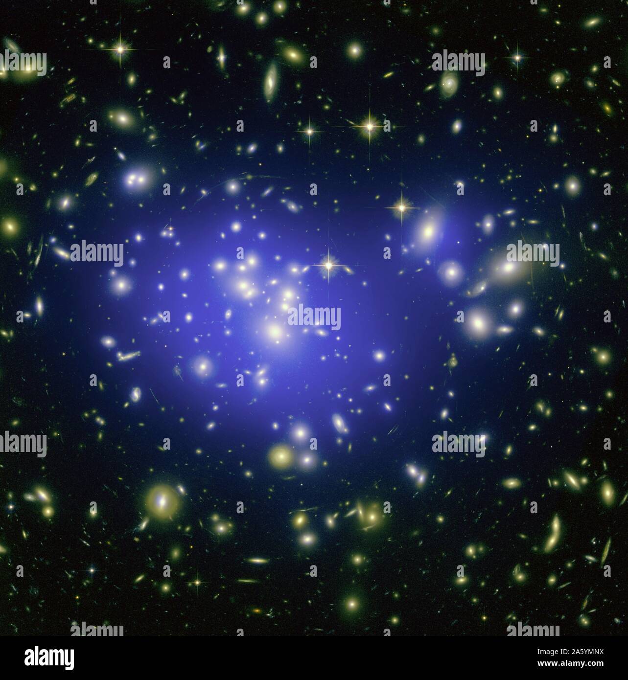 This image from NASA's Hubble Space Telescope shows the inner region of