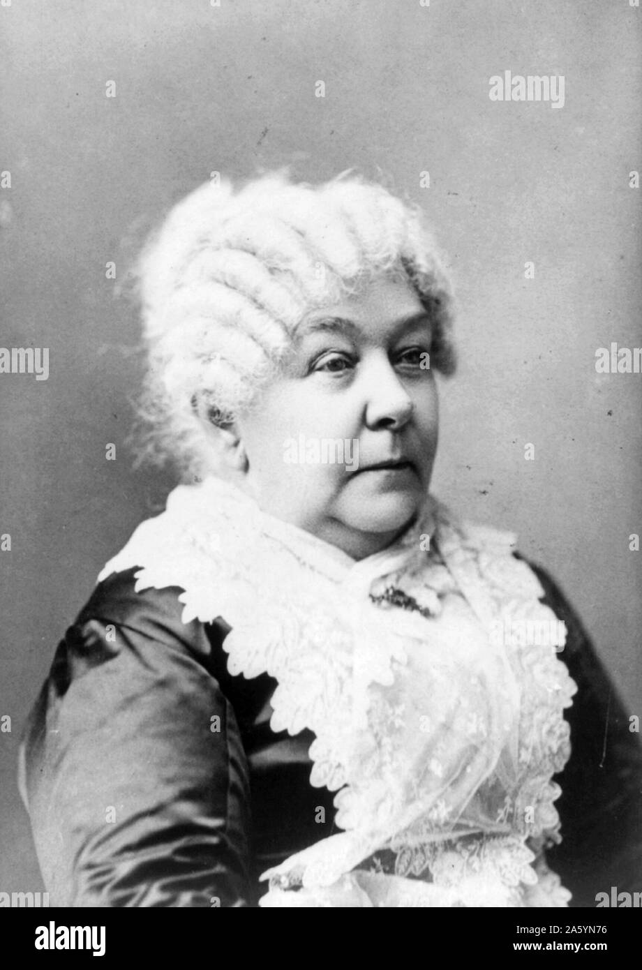 Elizabeth cady stanton portrait Black and White Stock Photos & Images ...