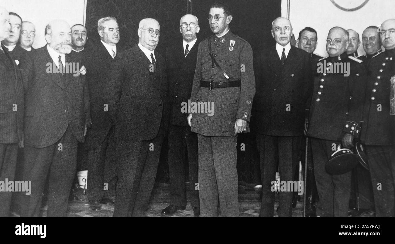 Don Emilio Mola y Vidal, 1st Duke of Mola, Grandee of Spain (June 9 ...