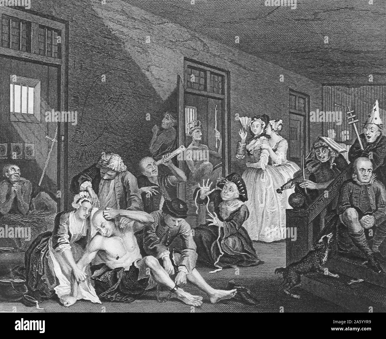 Hogarth the rake's progress hires stock photography and images Alamy
