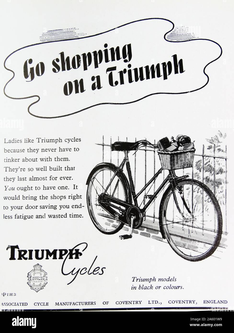 Bicycle advert hi res stock photography and images Alamy