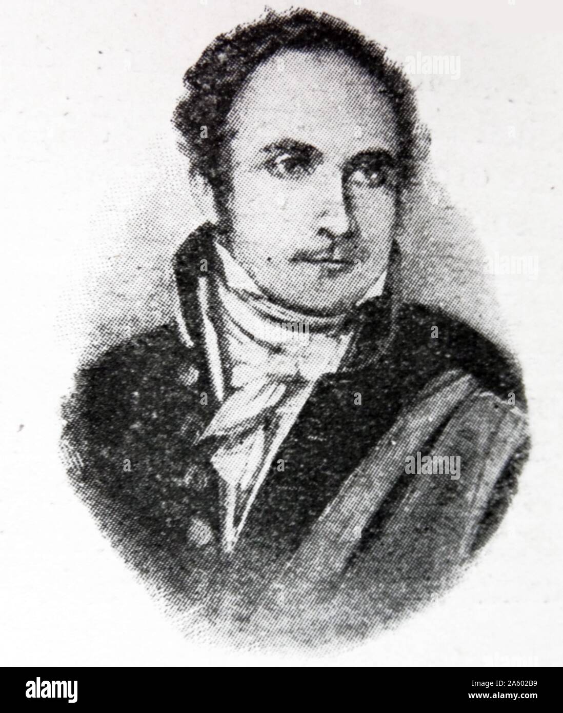 Casimir Perrier, one of the leaders in the French Revolution of 1830. Stock Photo